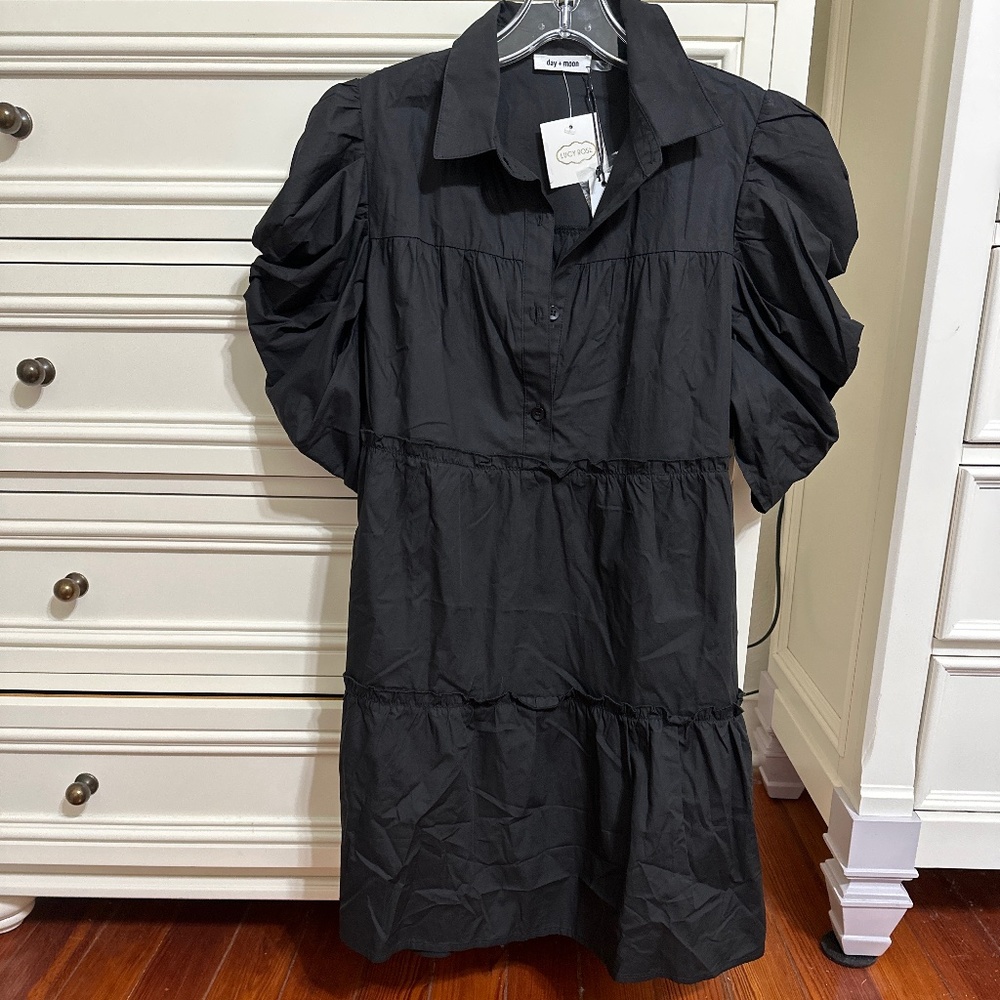 Day + Moon  Black Sonny Dress